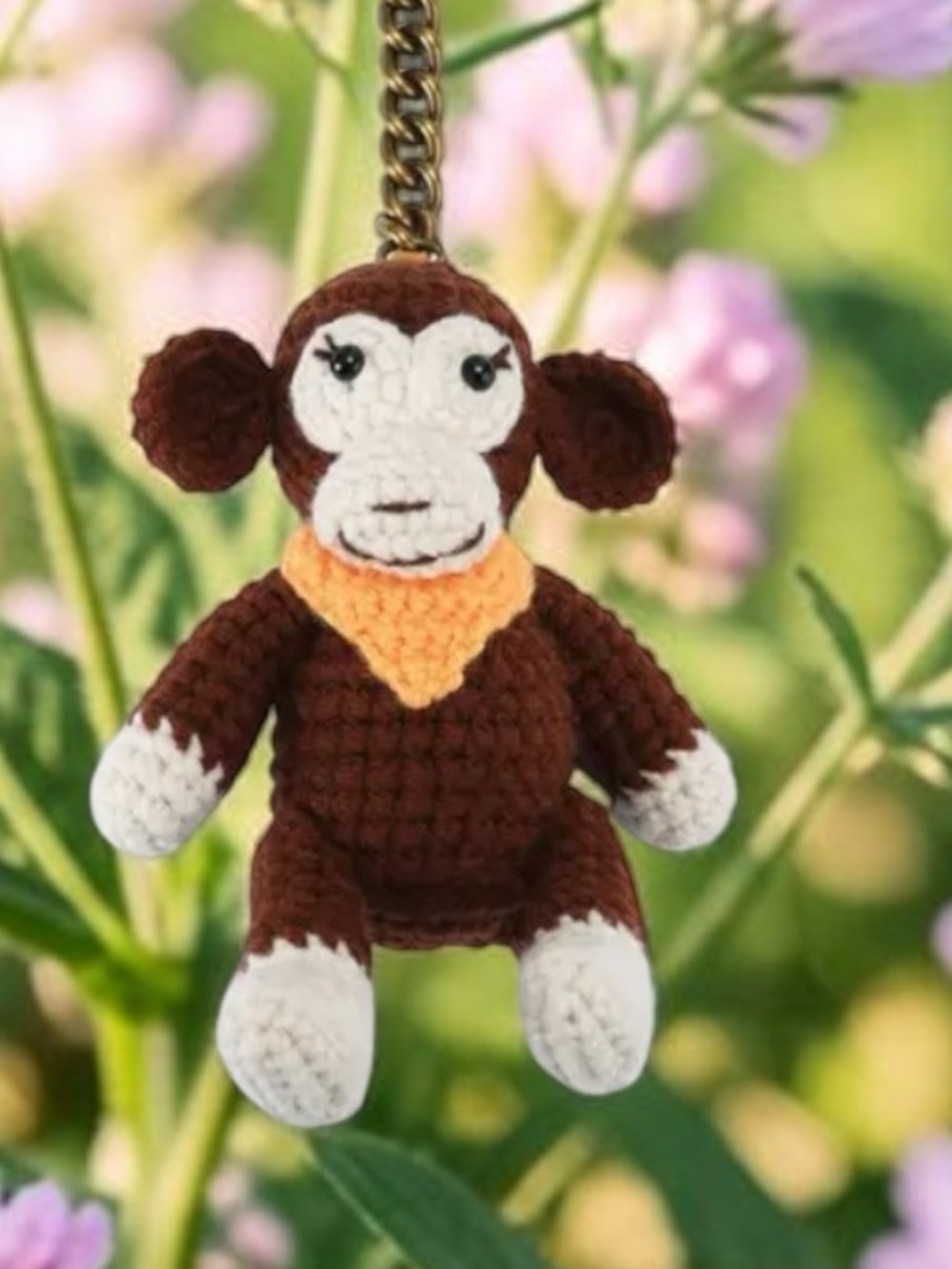 Kurt Geiger crochet animal bag charm keychain - Picture 8 of 10